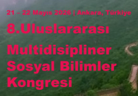 8.Uluslararası Multidisipliner Sosyal Bilimler Kongresi