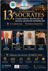 13. ULUSLARARASI SOCRATES KONGRELERİ