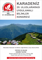 KARADENİZ 20. ULUSLARARASI UYGULAMALI BİLİMLER KONGRESİ