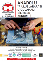ANADOLU 17. ULUSLARARASI UYGULAMALI BİLİMLER KONGRESİ