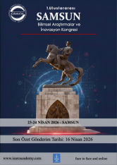 1. Uluslararası Samsun Bilimsel Araştırmalar ve İnovasyon Kongresi