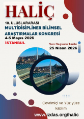 10. Uluslararası Haliç Bilimsel Araştırmalar Kongresi