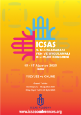 ICSAS 5. ULUSLARARASI FEN VE UYGULAMALI BİLİMLER KONGRESİ