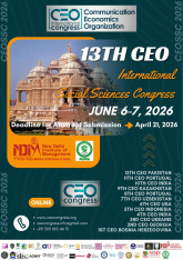 13th International CEO and Social Sciences Congress (CEOSSC)