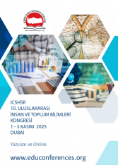 ICSHSR 10. ULUSLARARASI İNSAN VE TOPLUM BİLİMLERİ KONGRESİ