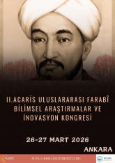 2.Acaris Uluslararası Farabî Bilimsel Araştırmalar ve İnovasyon Kongresi-Ankara
