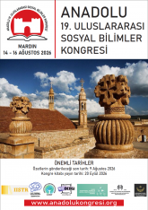 ANADOLU 19. ULUSLARARASI SOSYAL BİLİMLER KONGRESİ