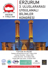 ERZURUM 3. ULUSLARARASI UYGULAMALI BILIMLER KONGRESI