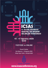 ICSAS 5. ULUSLARARASI SOSYAL VE BEŞERİ BİLİMLER KONGRESİ