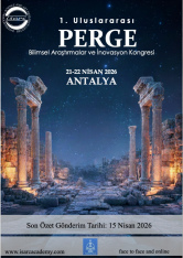1. Uluslararası Perge Bilimsel Araştırmalar ve İnovasyon Kongresi