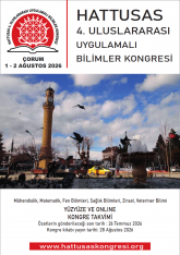 HATTUŞAŞ 4. ULUSLARARASI UYGULAMALI BİLİMLER KONGRESİ